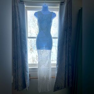 SAVI Resort Wear Maxi Crochet Dress